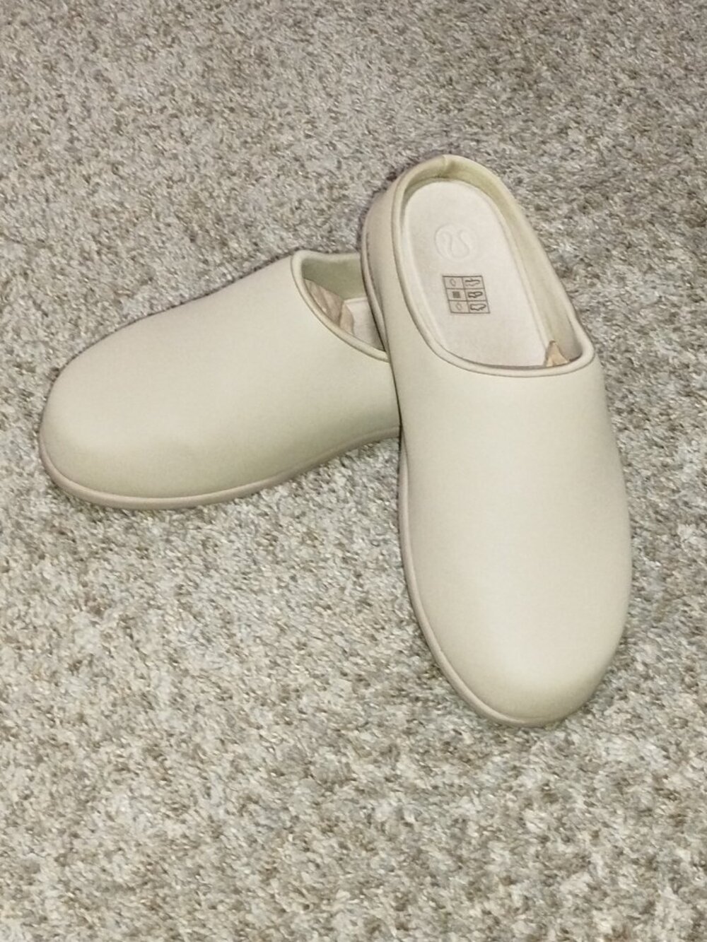 Women's lululemon SwayDay Mule Slip-On Shoes Light Tan Shoes US Size 8/NWOB.